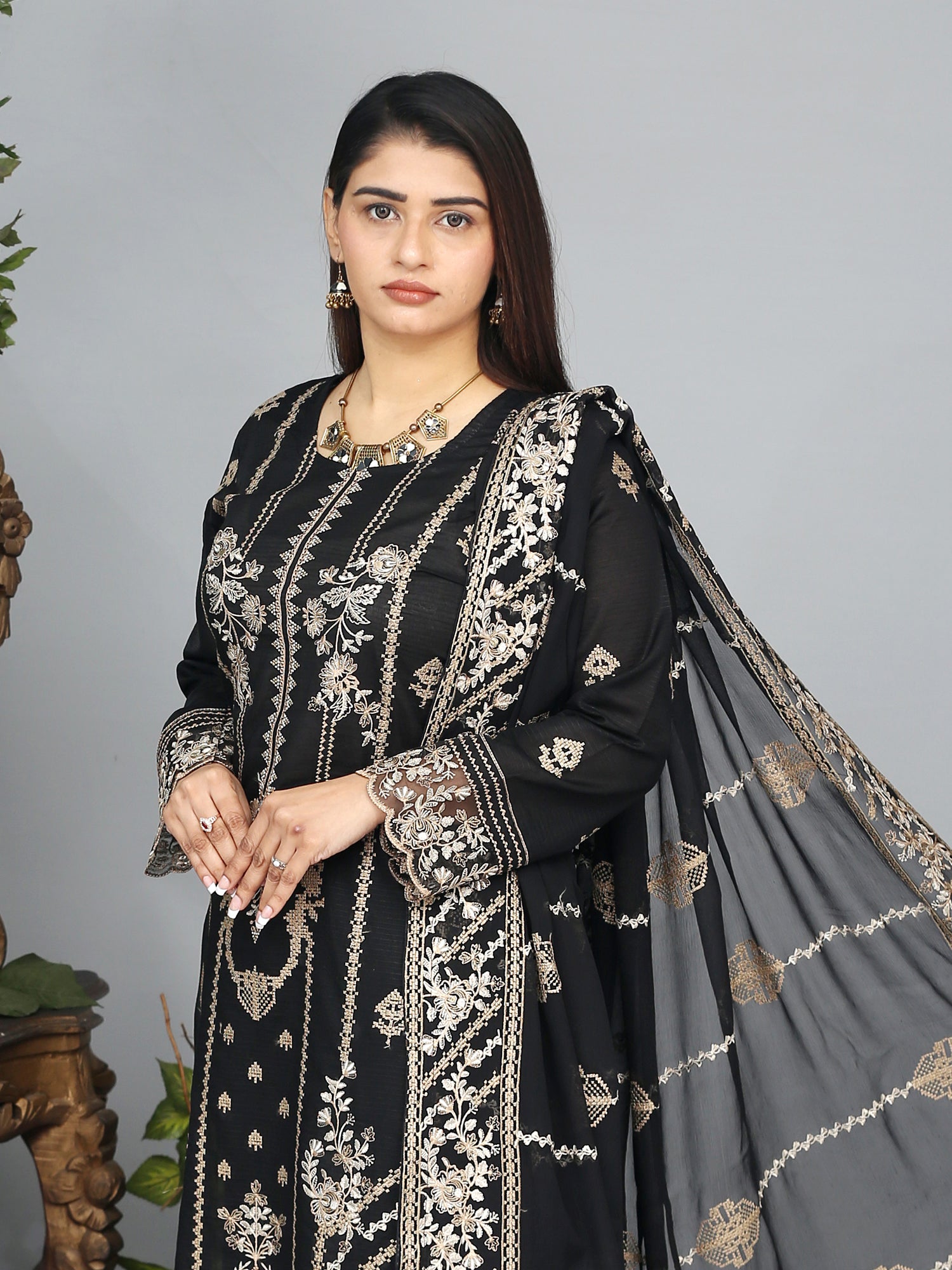 NAQSH - 825A (Unstitched Collection)